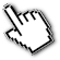 Hand cursor